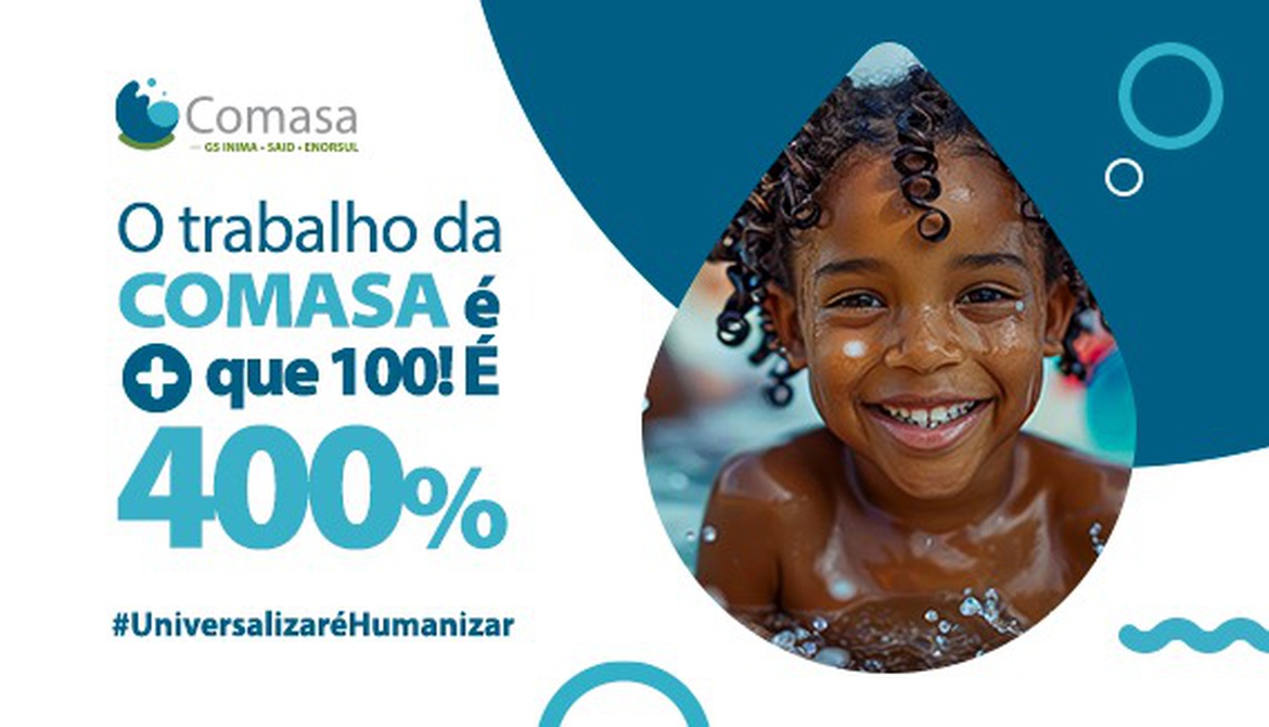 O TRABALHO DA COMASA É MAIS QUE 100! É 400%!!!